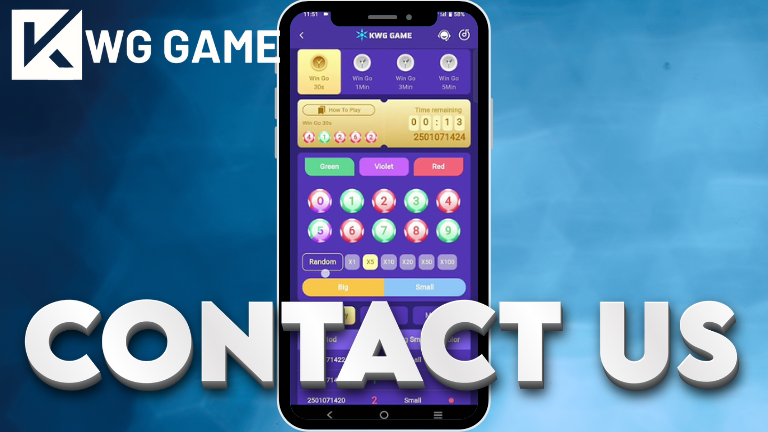 KWG Game's support hub showcasing live chat, email, phone assistance channels, and a 'Contact Us' section for quick and friendly help.