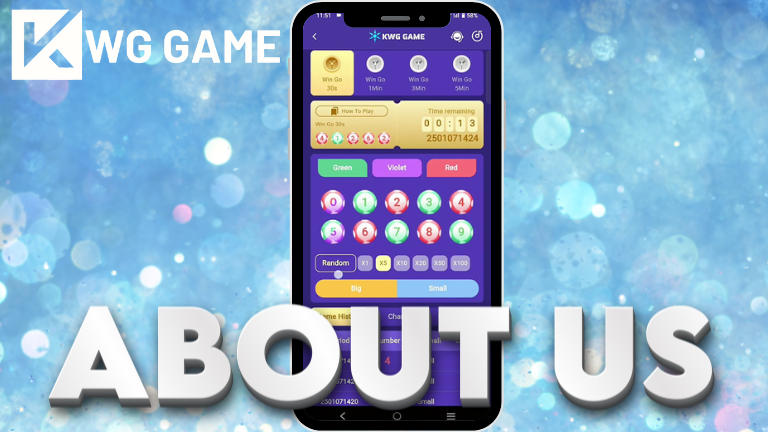 About Us page for KWG Game showcasing our journey of creativity, fairness, and growth in delivering exceptional gaming experiences.