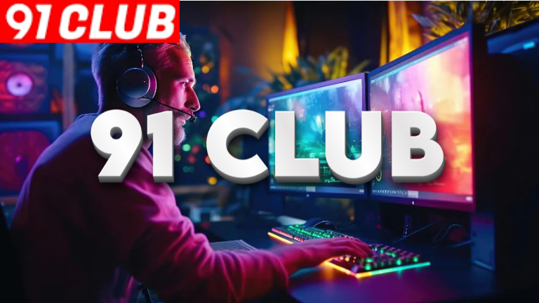 Group of people interacting on 91 Club