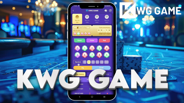 a secure Online Lottery platform on a phone