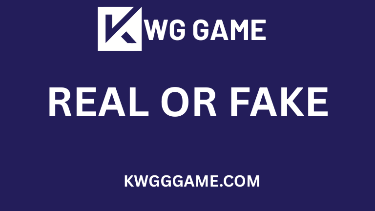 KWG Game Real or Fake? A Comprehensive Investigation