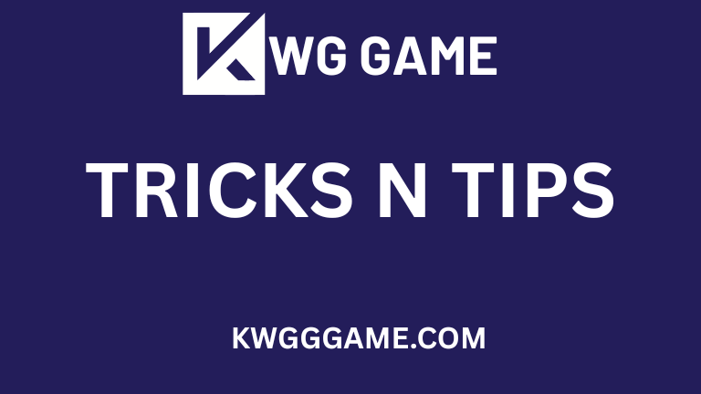 KWG Game Trick strategies guide, featuring ethical and effective approaches to improve gameplay and increase winnings